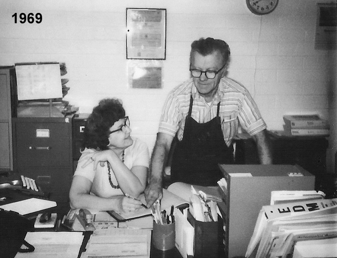 Founders John and Angie Marusiak in 1969